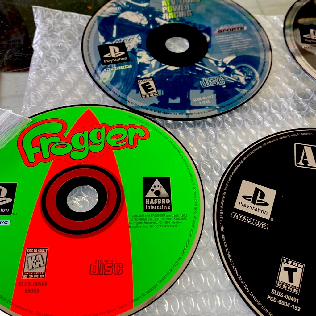 5 Playstation Tapes